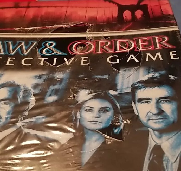 Brand New & SEALED Law & Order Detective Game Cardinal Games Crime TV Show