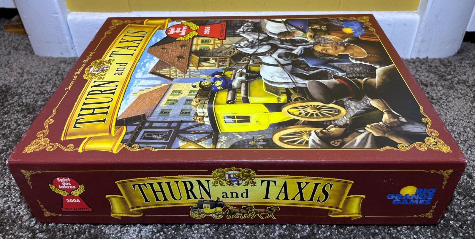 Rio Grande – Thurn and Taxis – Postal Service Game 100% Complete VG++