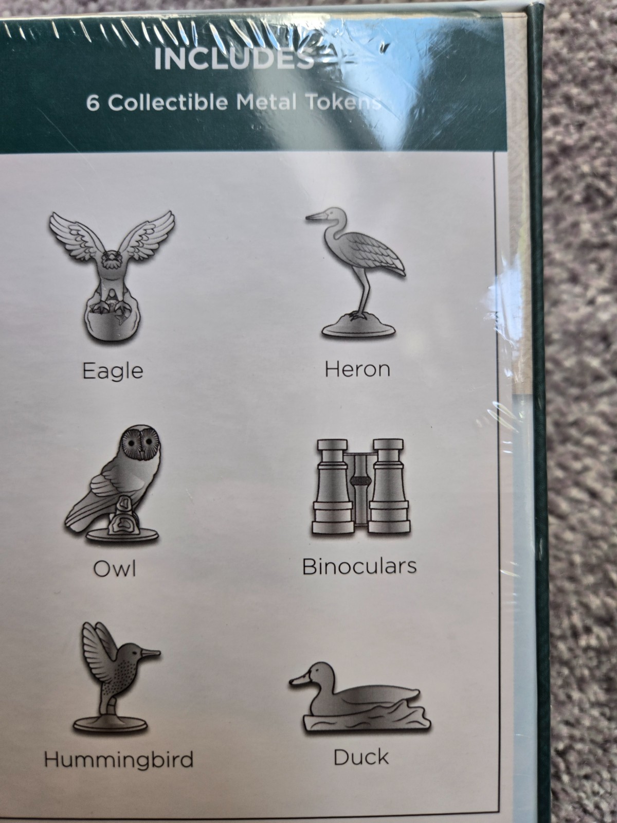Bird Spotting-Opoly Board Game New Sealed Audubon Society Late for the Sky