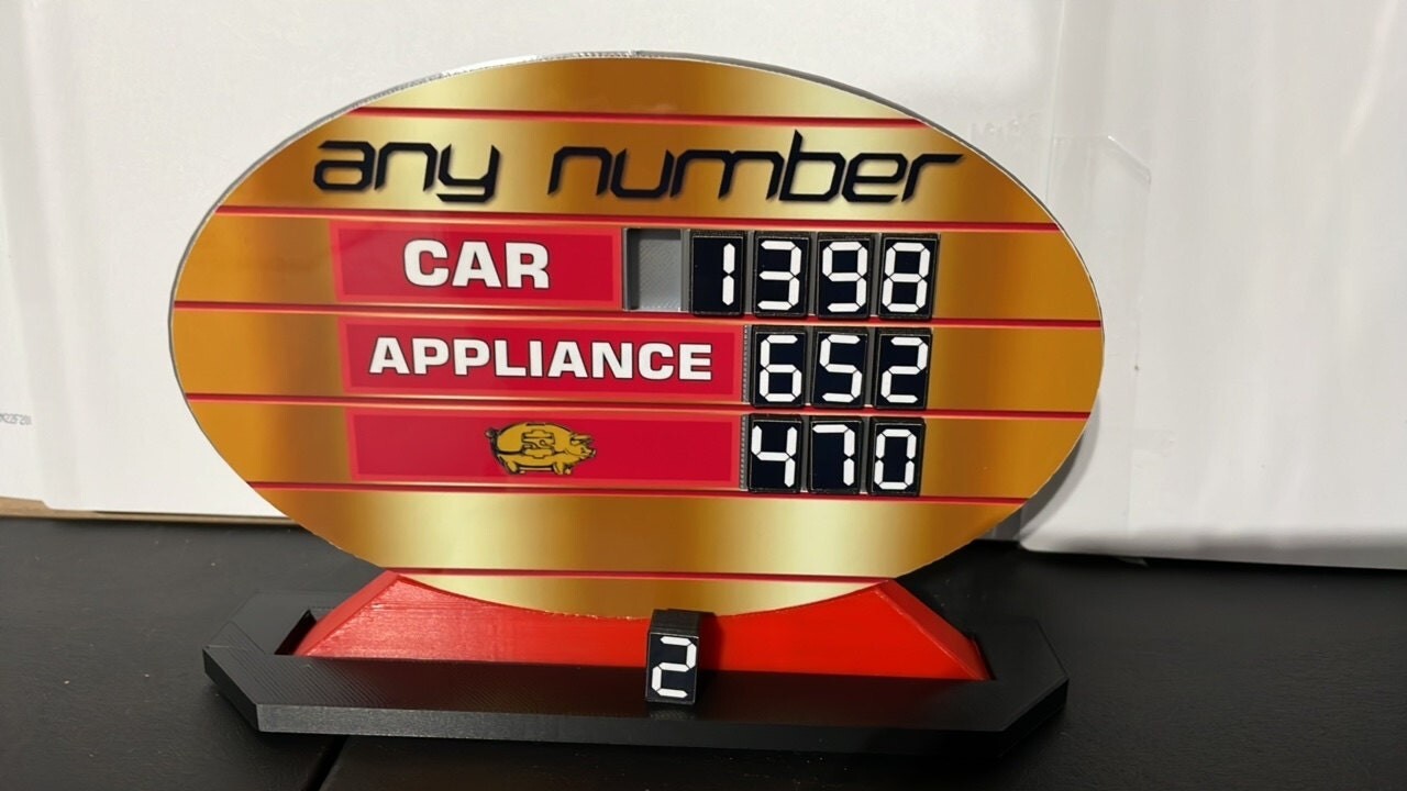 The Price is Right Retro Any Number Game