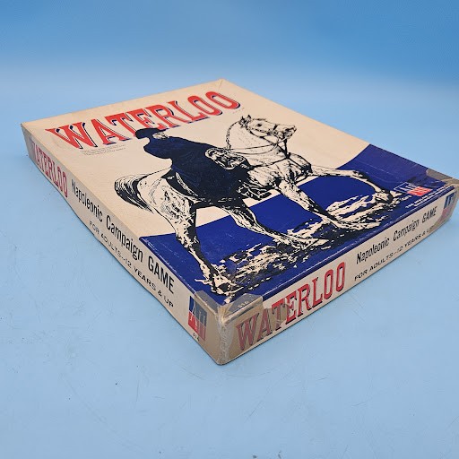 VTG Waterloo Avalon Hill Napoleonic Wargame Board Game 1962 Complete