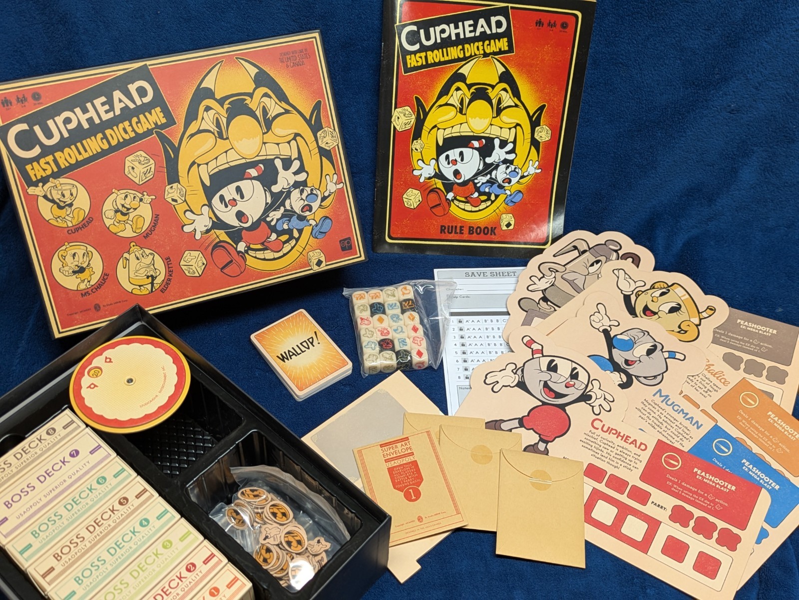 Cuphead Fast Rolling Dice Game COMPLETE Race Against the Clock to Beat the Boss!