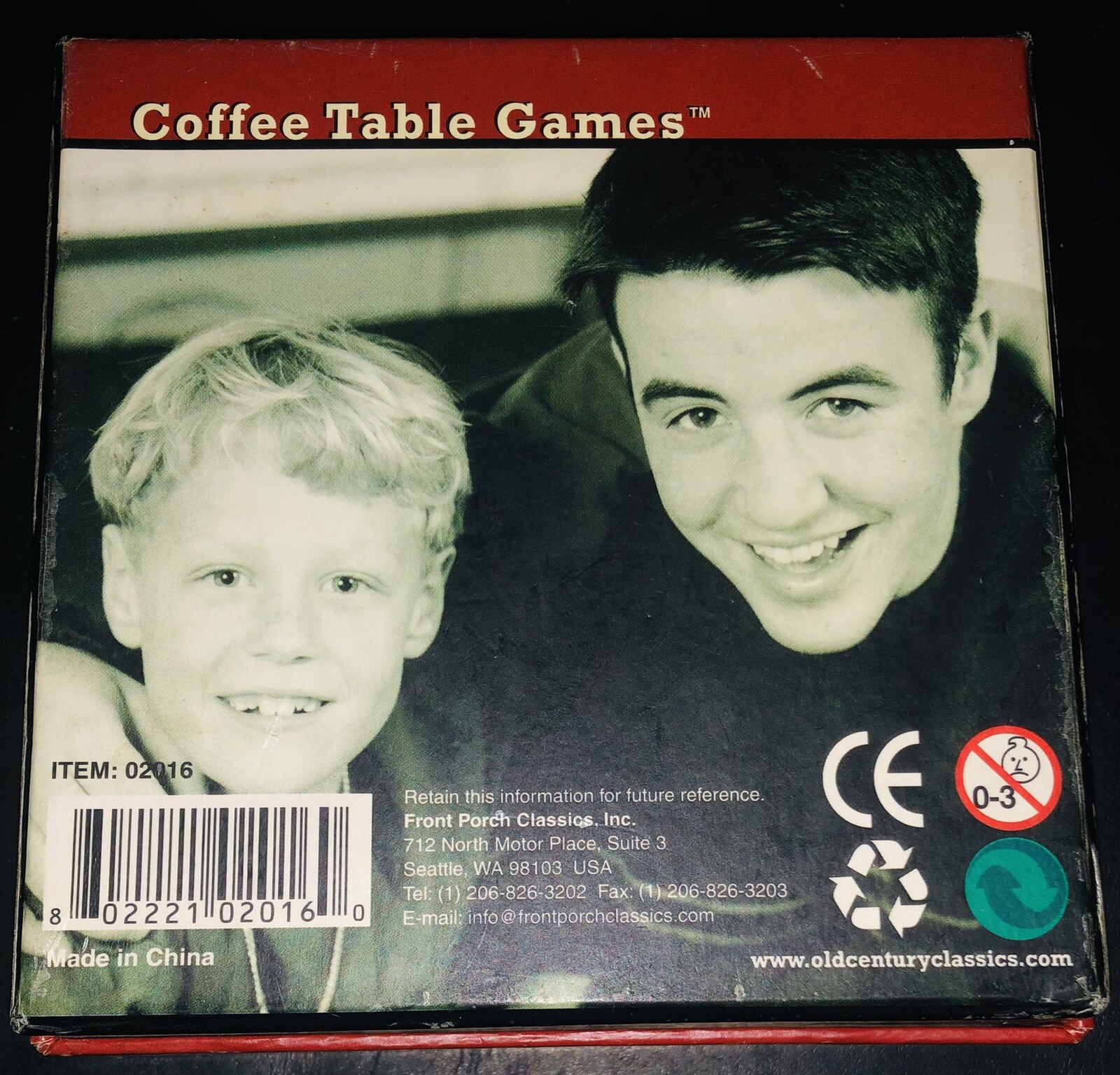 Old Century CLASSICS Coffee Table Games MINI SOLITAIRE COMPLETE