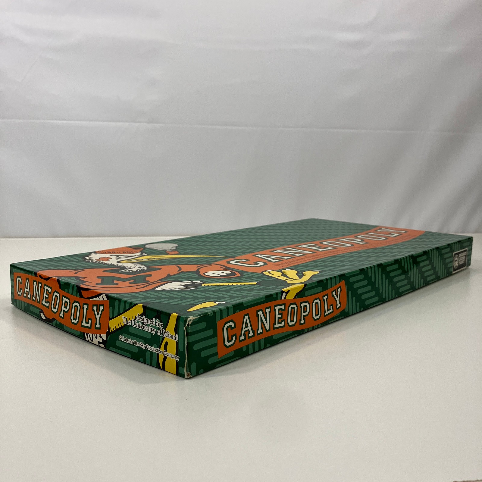 Caneopoly The University of Miami by Late for the Sky Collegiate 1992 Board Game