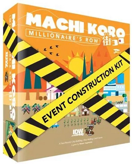 Machi Koro: Millionaire’s Row Event Construction Kit IDW Board Games NEW SEALED