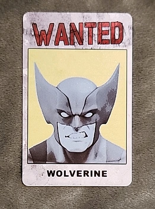 Heroclix: X-Men Days Of Future Past Wanted Wolverine ID Card