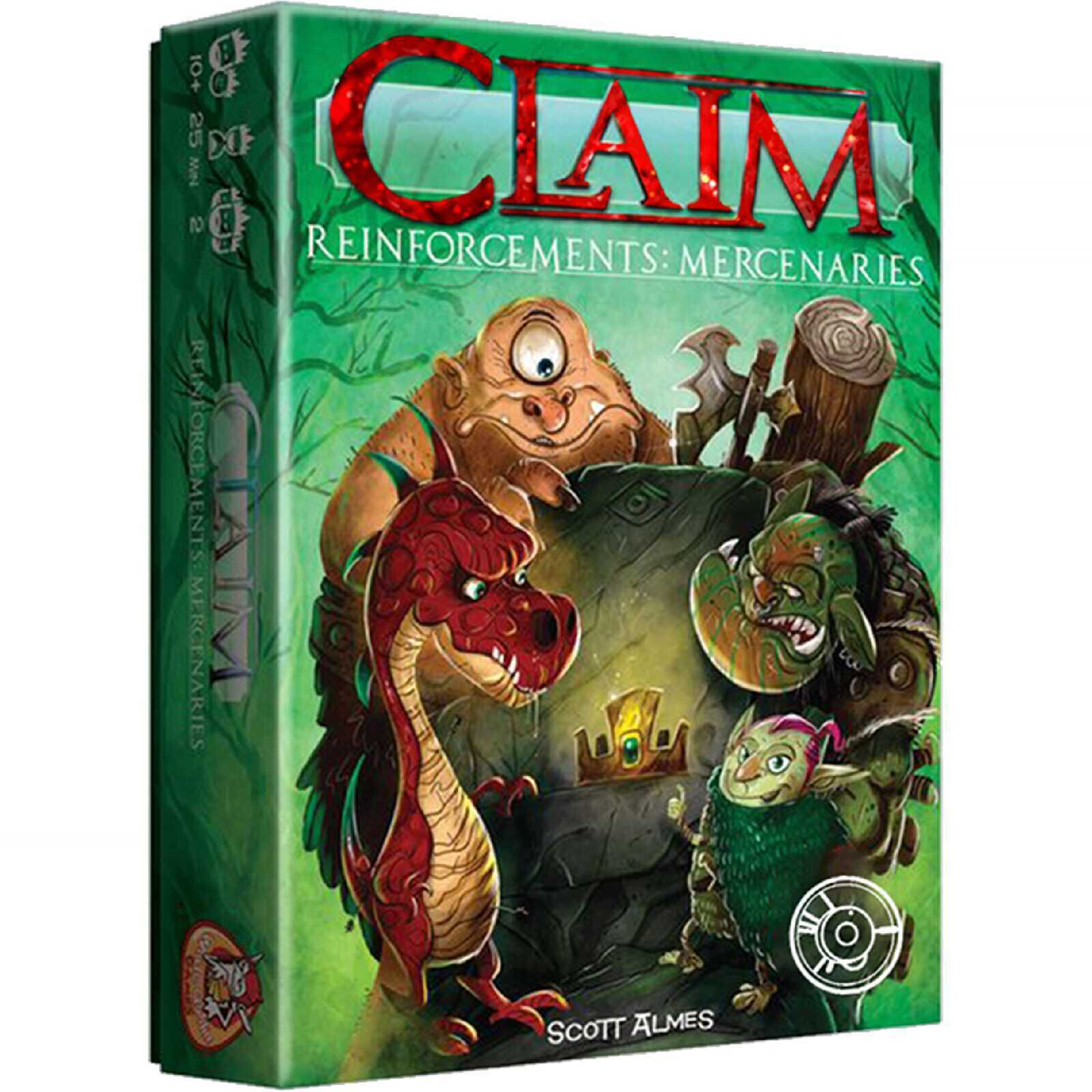 Claim: Reinforcements: Mercenaries – Card Game Expansion – New & Sealed