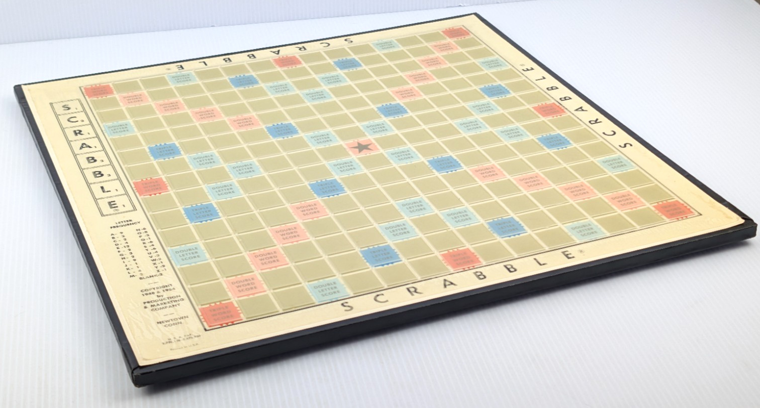 1966 Selchow/Righter DELUXE SCRABBLE Game Turntable 100% COMPLETE