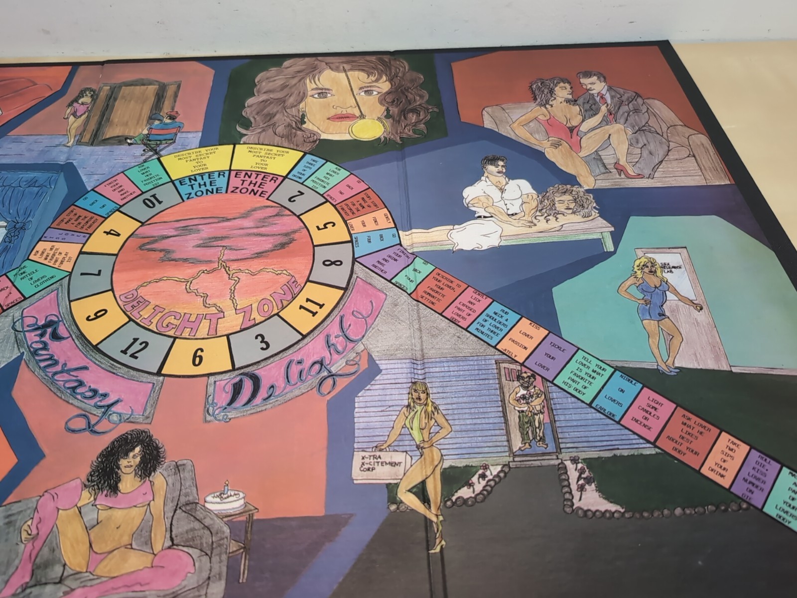 Rare *Fantasy Delight* Role Playing Fantasy Board Game for Adults Nitetime Games