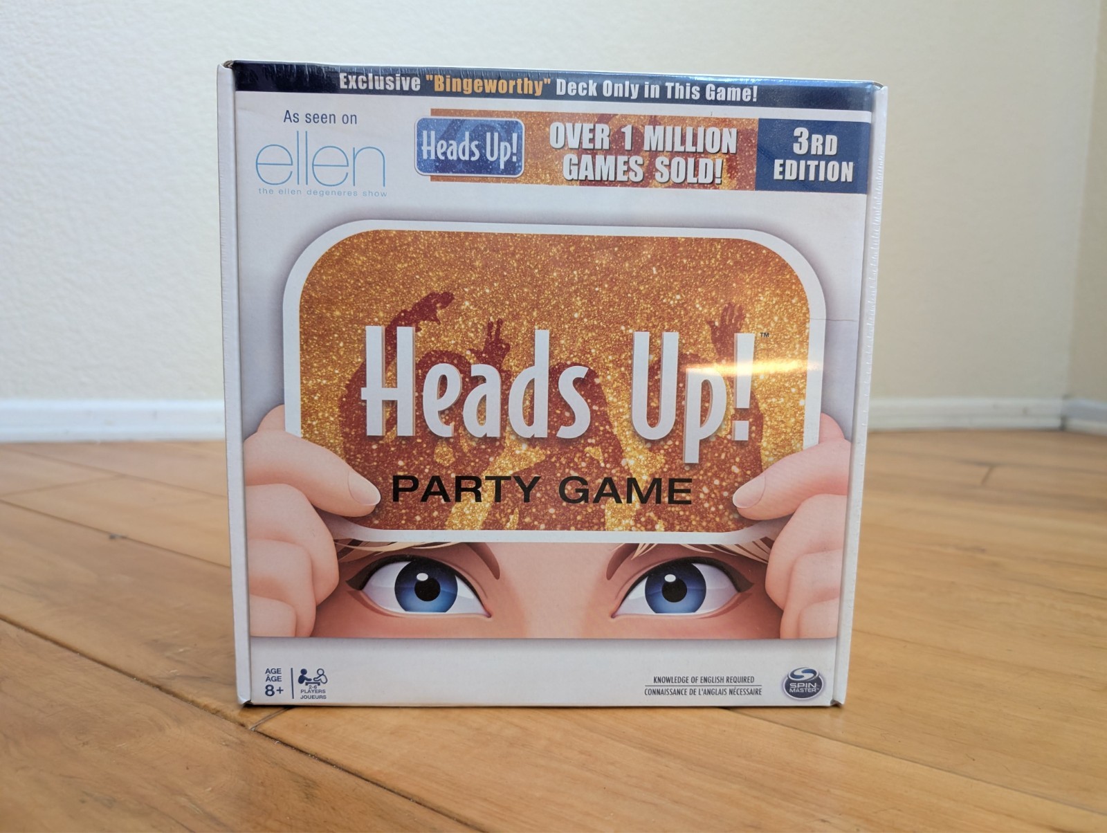 Heads Up Party Game 3rd Edition Word Guessing Game – NEW/SEALED