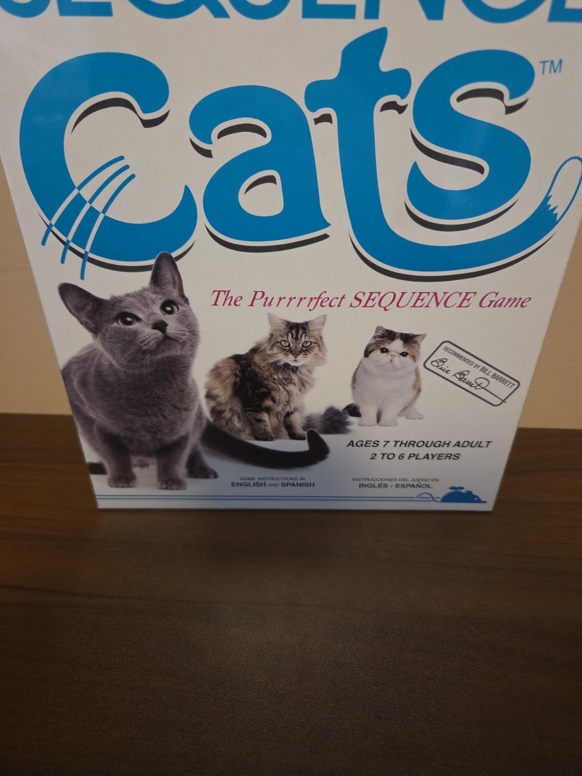Brand New Sealed Sequence Cats Jax Board Game – 2 To 6 Players – 2013