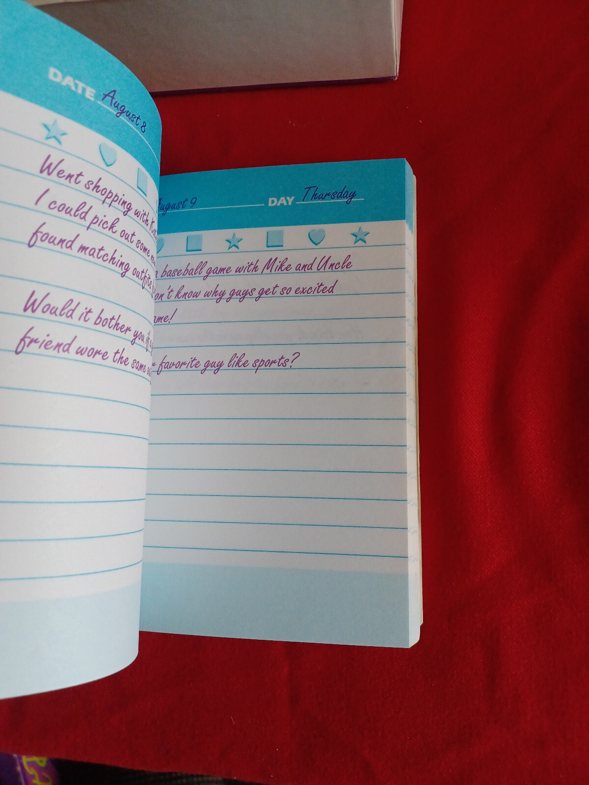 Girl Talk Secret Diary Board Game (Missing 2 Pencils, 15 Cards and 2 Pads)