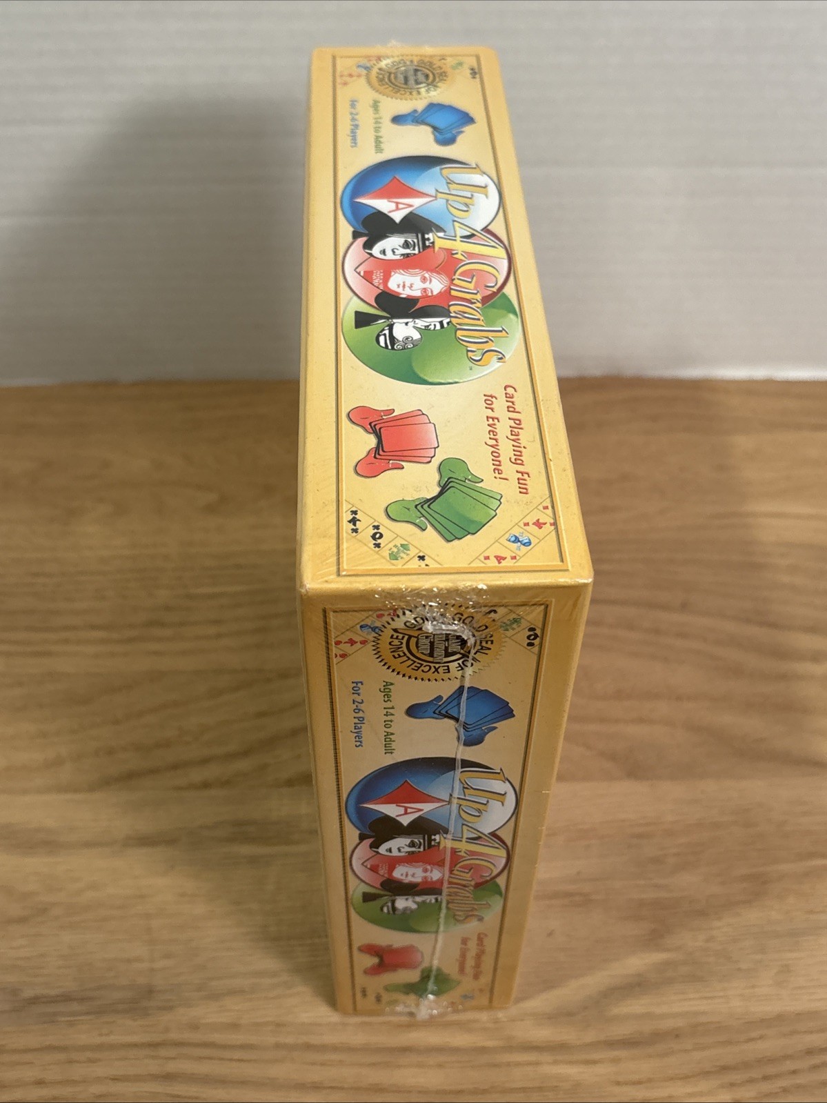 Up 4 Grabs Board Game New In Box GDG Games 2013 Card And Board Game Ages 14+