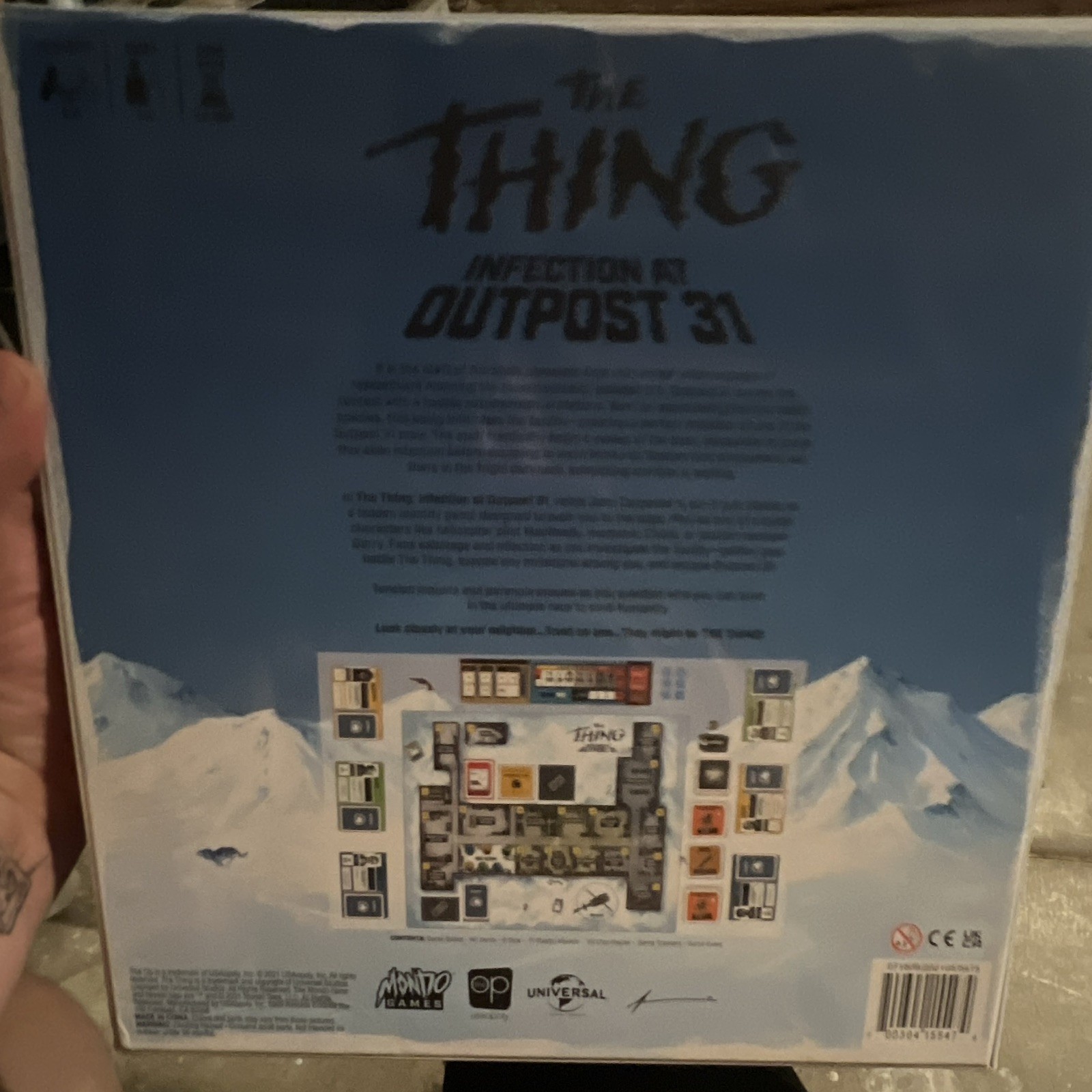 Mondo Games The Thing: Infection at Outpost 31 Board Game 2016 SEALED