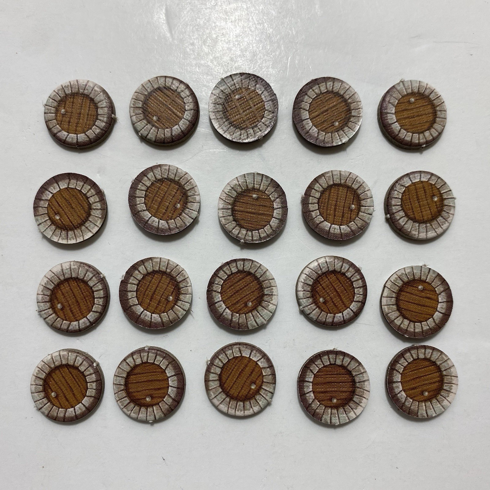 Everdell 20 Occupied Tokens REPLACEMENT Game Pieces Original Starling Games