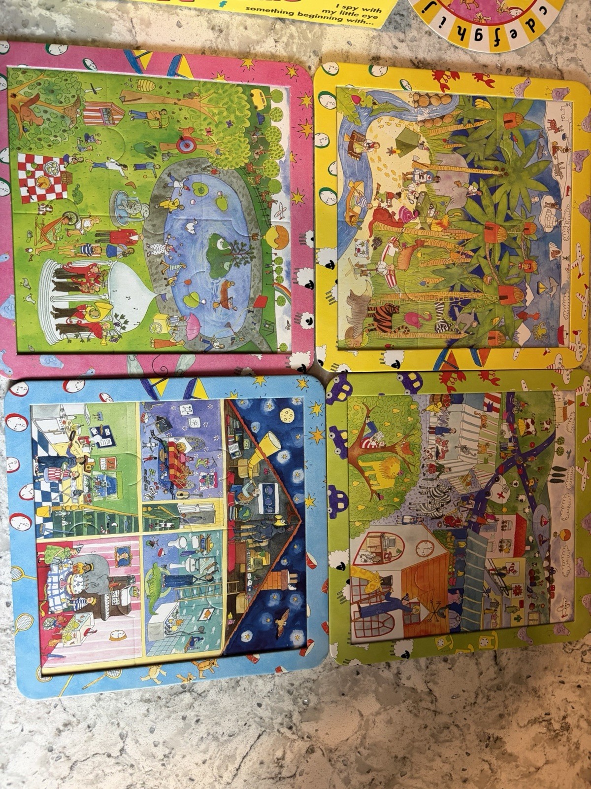 The I-Spy Board Game Living & Learning 1990s – Missing Parent Booklet