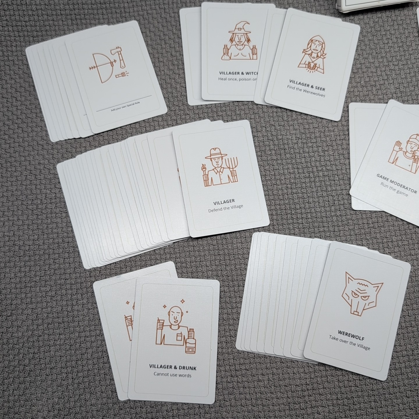 Werewolf Card Game a Party Game for Devious People Stellar Factory