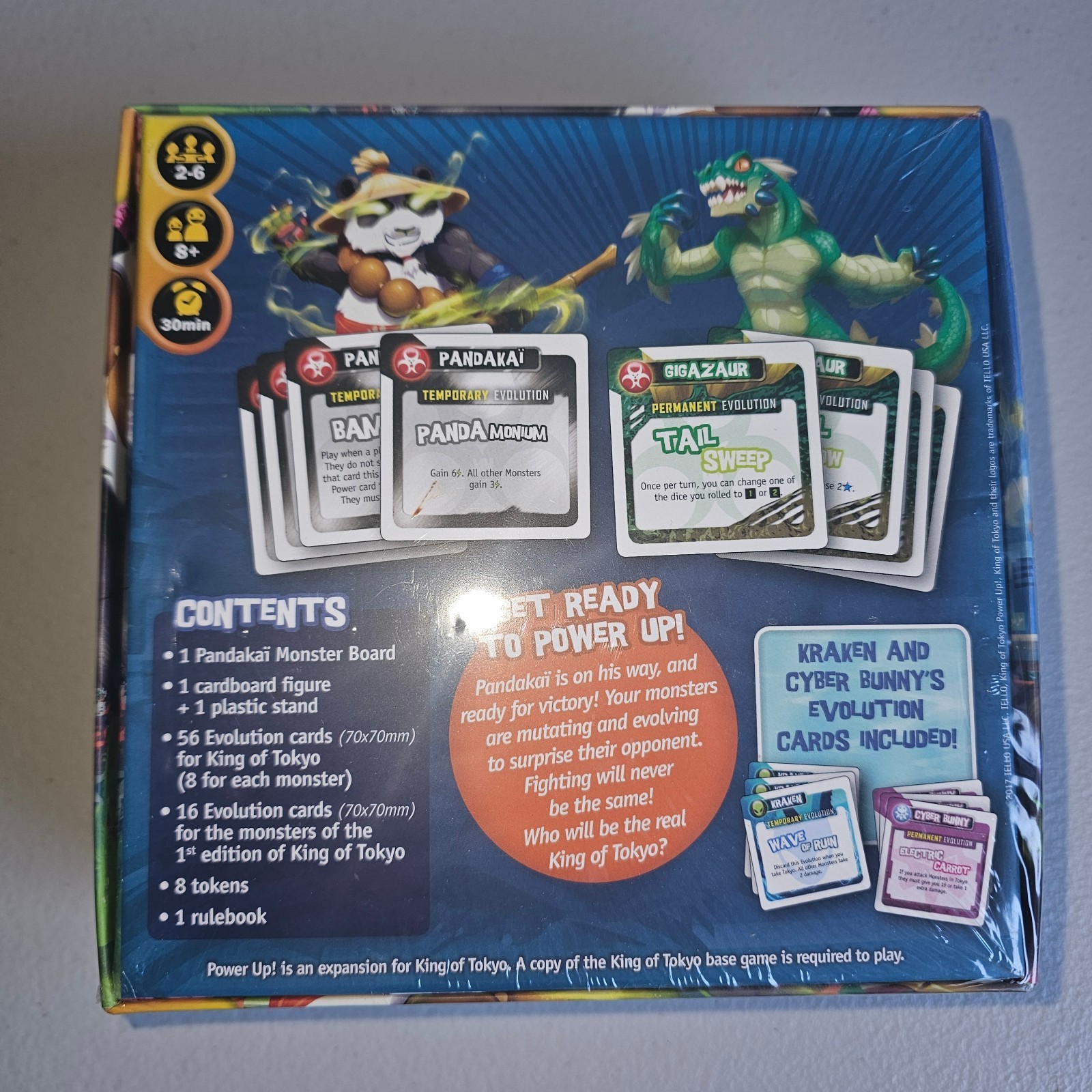 King of Tokyo: Power Up! – IELLO (new in shrink)