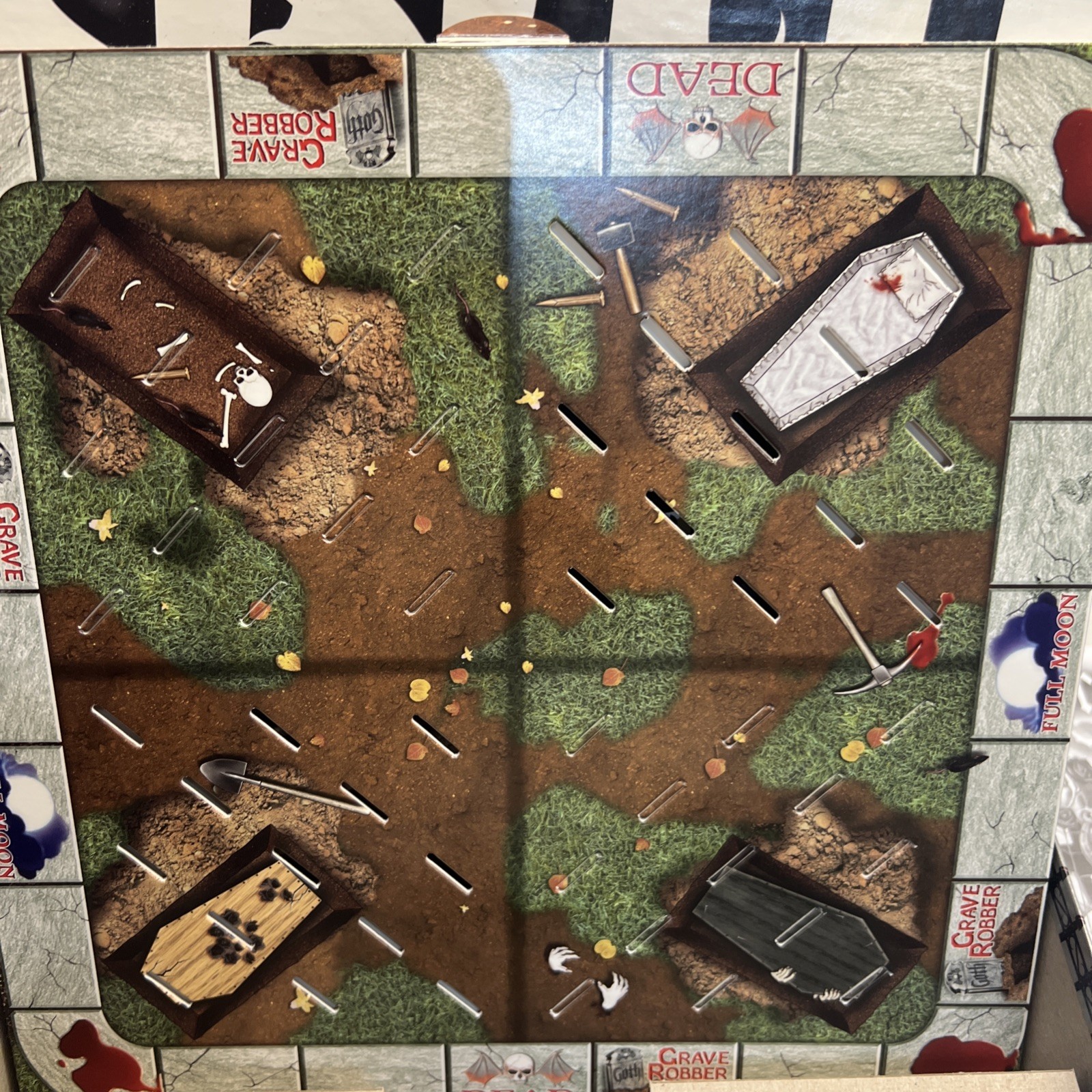 Goth The Game Of Horror Trivia Board Game used great shape