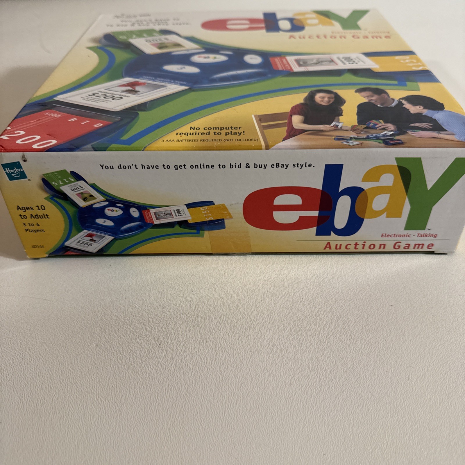 eBay Auction Electronic Talking Board Game Hasbro 2001 Complete New