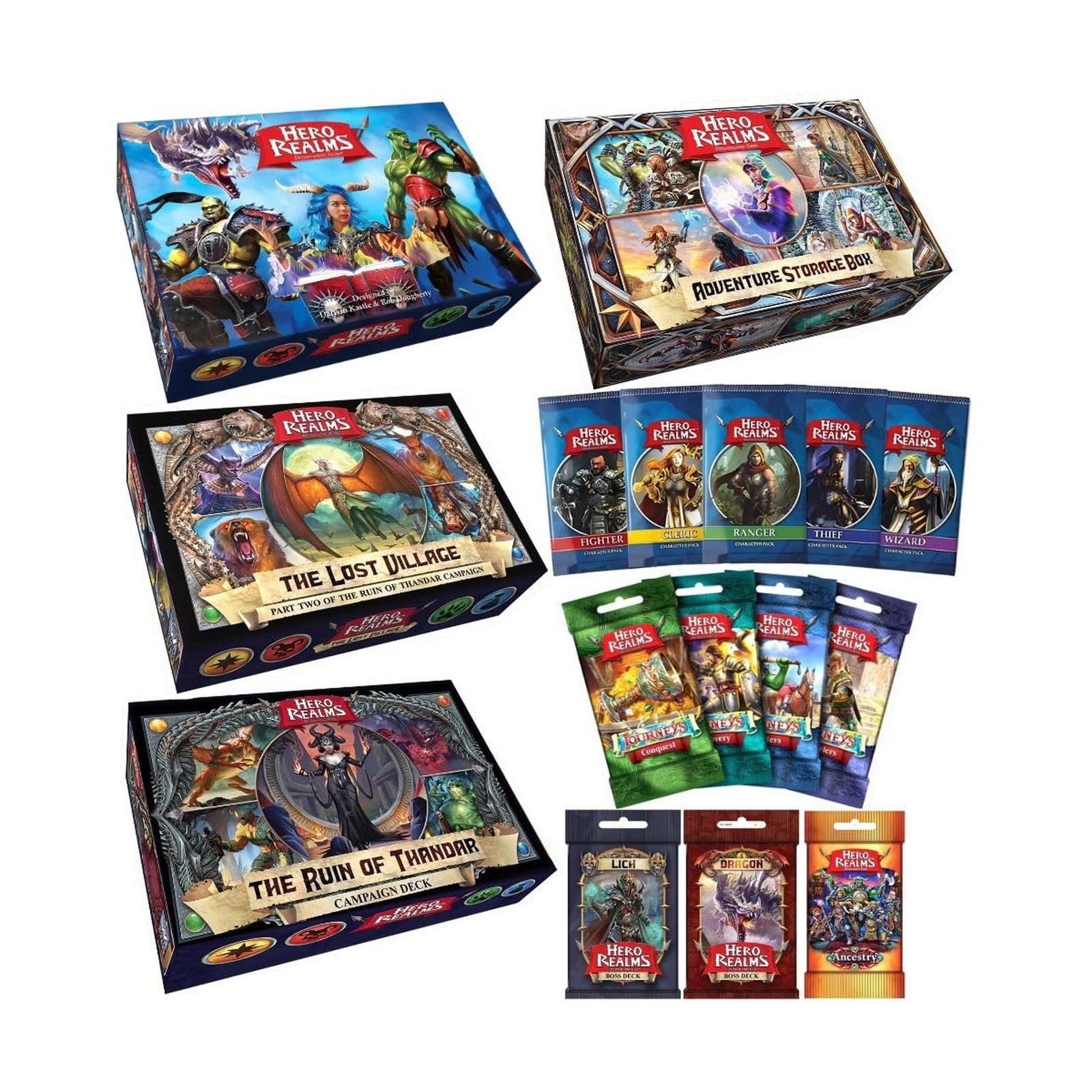 Complete Bundle: Base Game, Character Packs, Boss Decks, Ruins of Thandar, An…