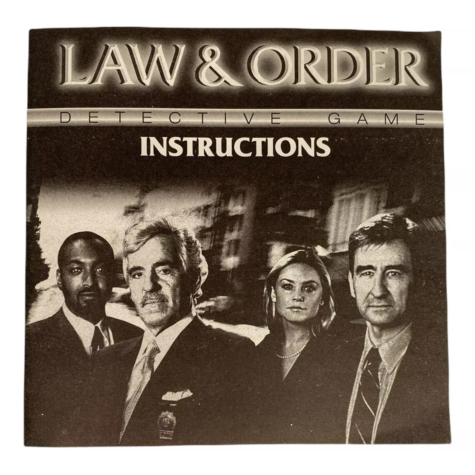 Law & Order Detective Game – EUC – COMPLETE – Cardinal