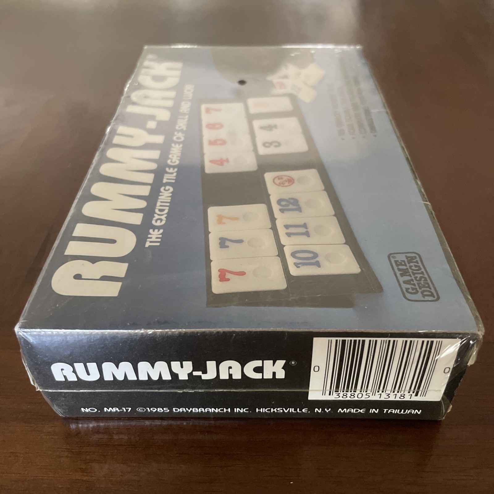 Sealed! Rummy-Jack 1985 The Exciting Tile Game of Skill and Luck! Game Design