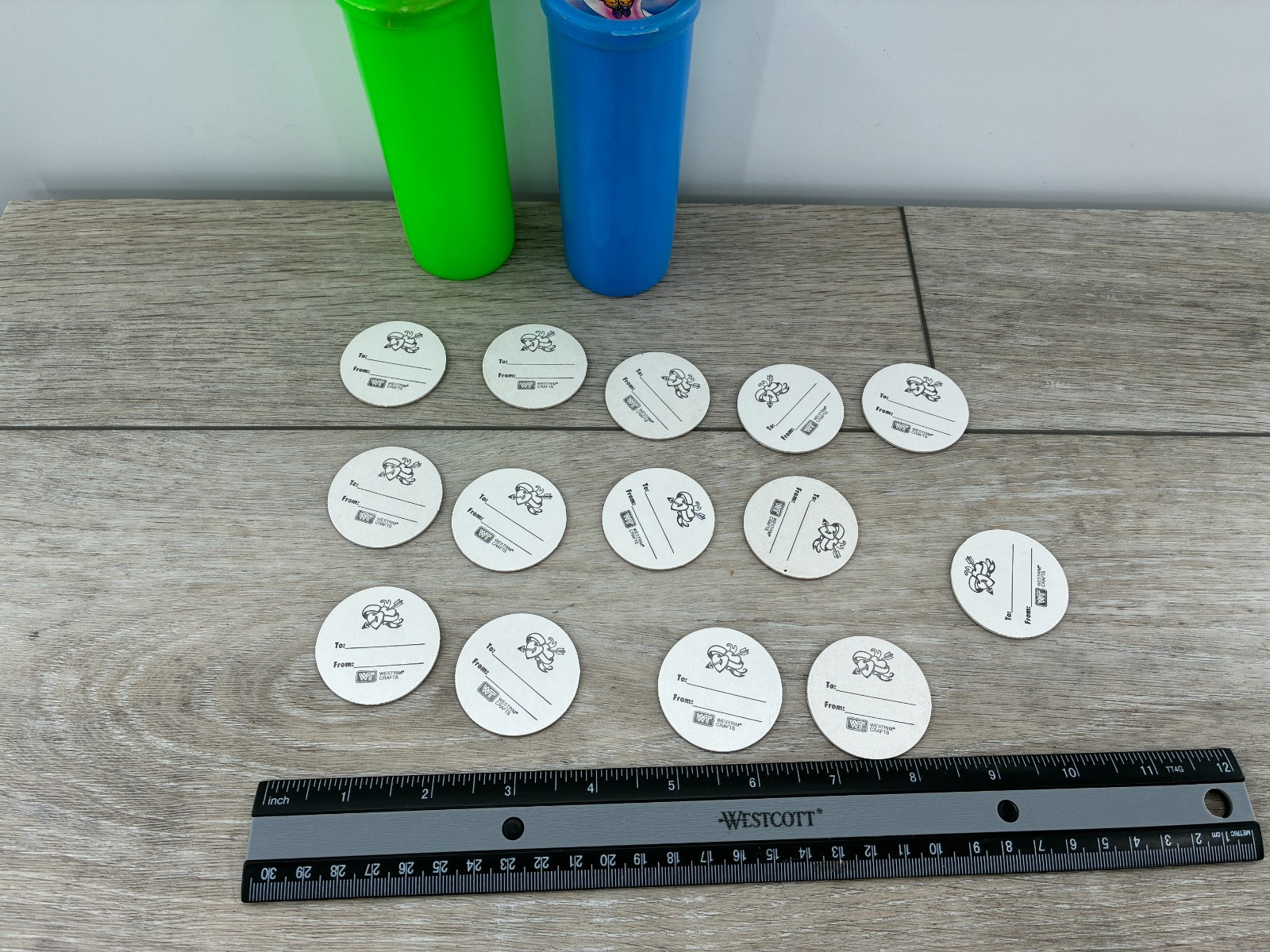 Vintage Superhero Holographic Reflective Pog Milk Cap Lot 1990s Two Containers