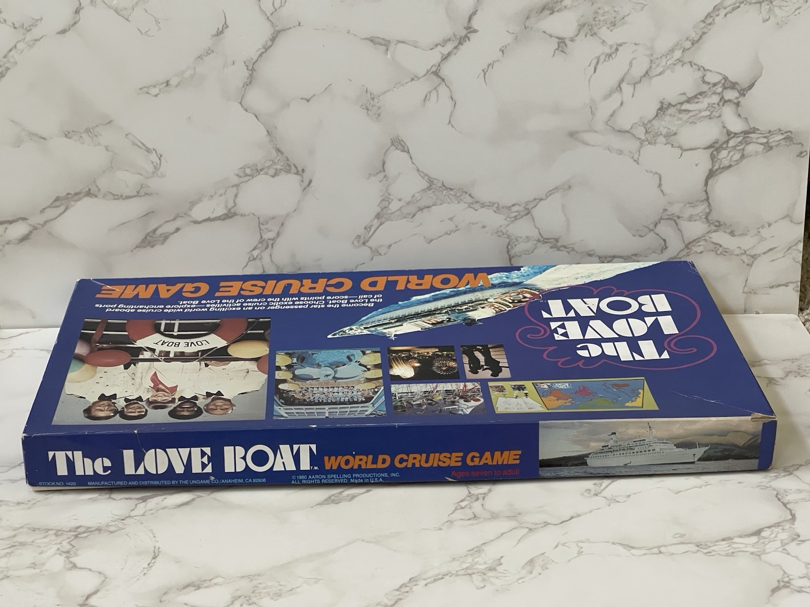 VTG 1980 The Love Boat World Cruise Board Game Complete