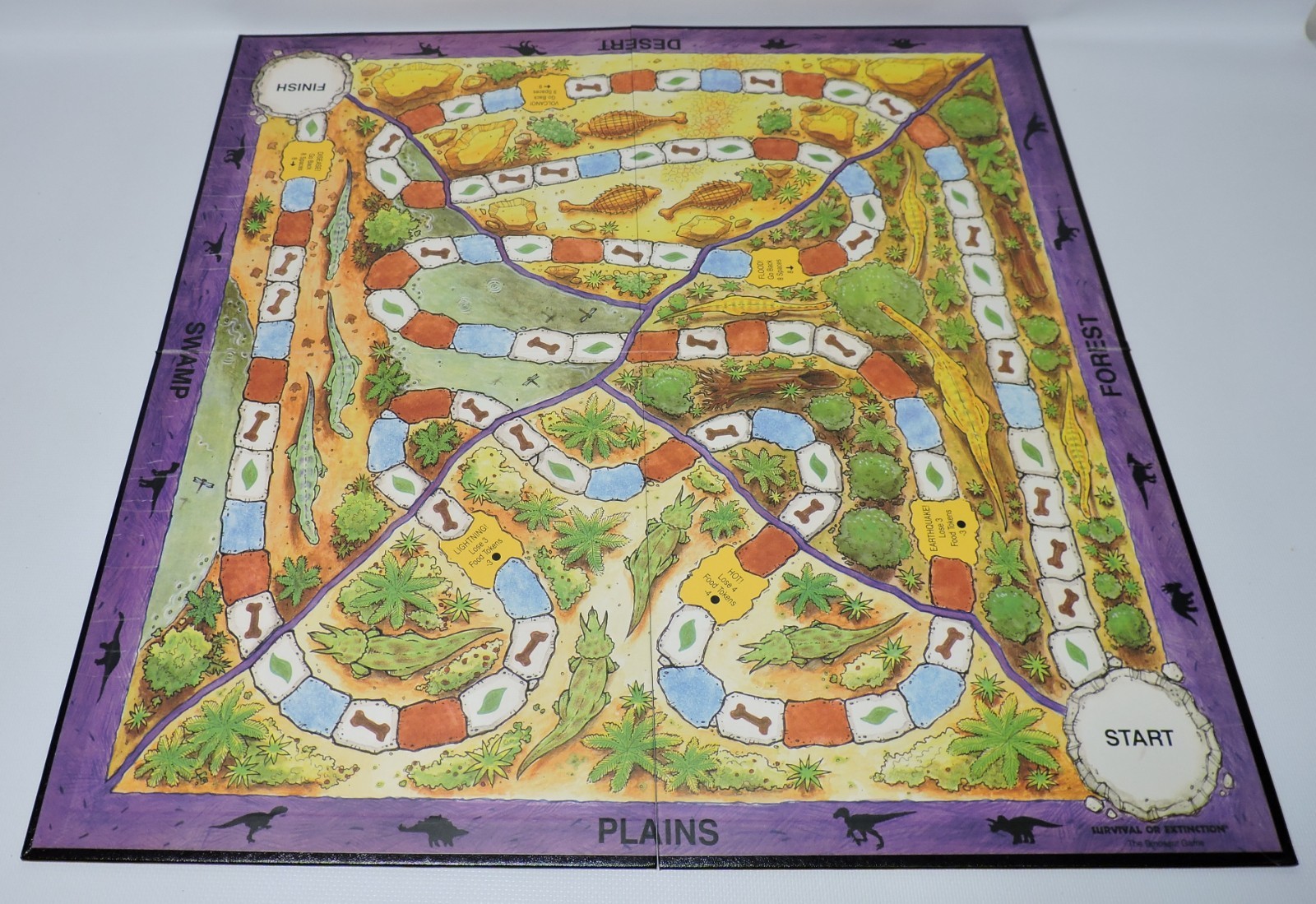 The Dinosaur Board Game 2005 Survival or Extinction 100% COMPLETE, Latz Chance