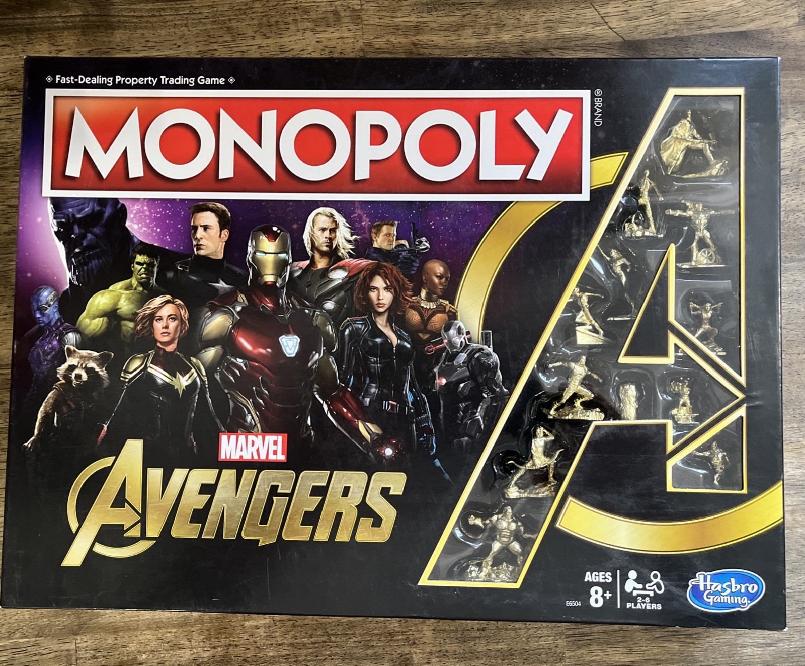 Monopoly Marvel Avengers COMPLETE Hasbro Gaming 2018 MCU The First Ten Years