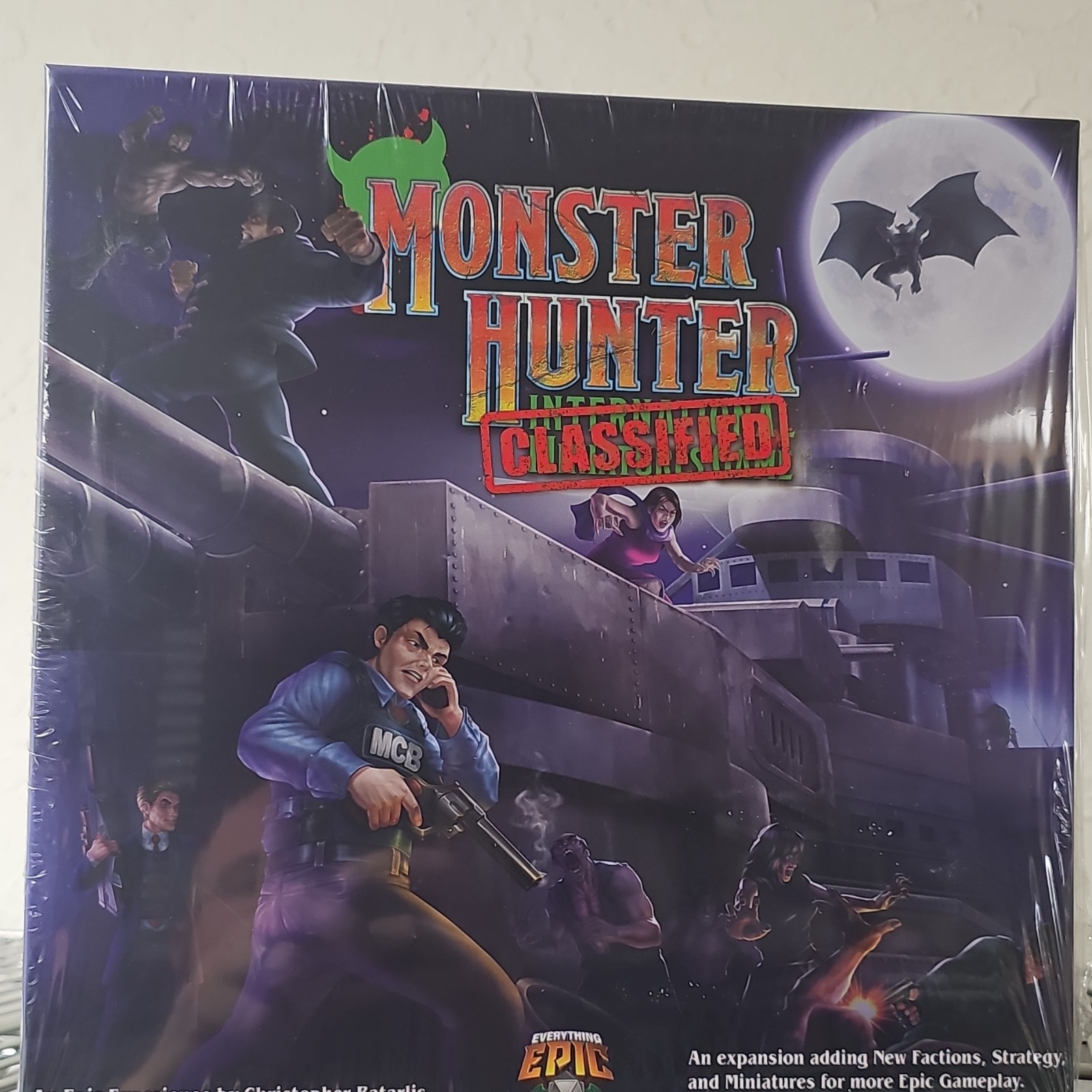 Everything Epic Monster Hunter International: Classified Board Game Expansion 2…
