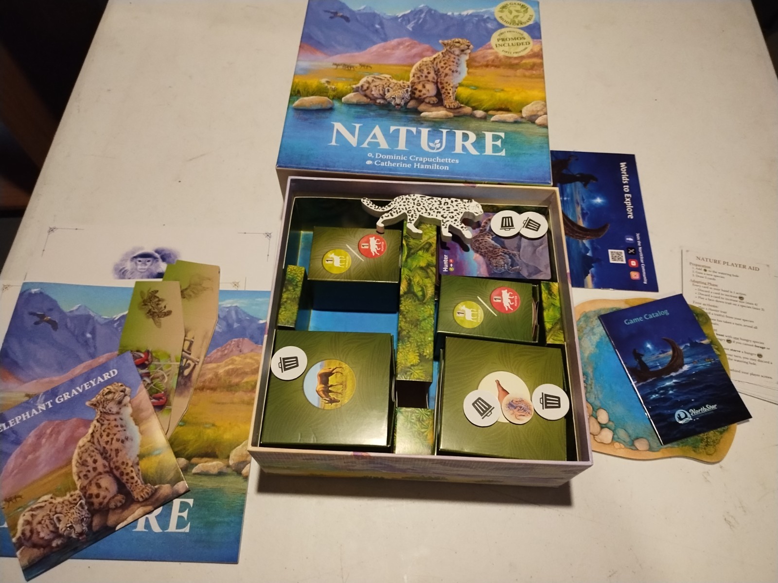 Nature Board Game North Star Games First Printing Promos Included