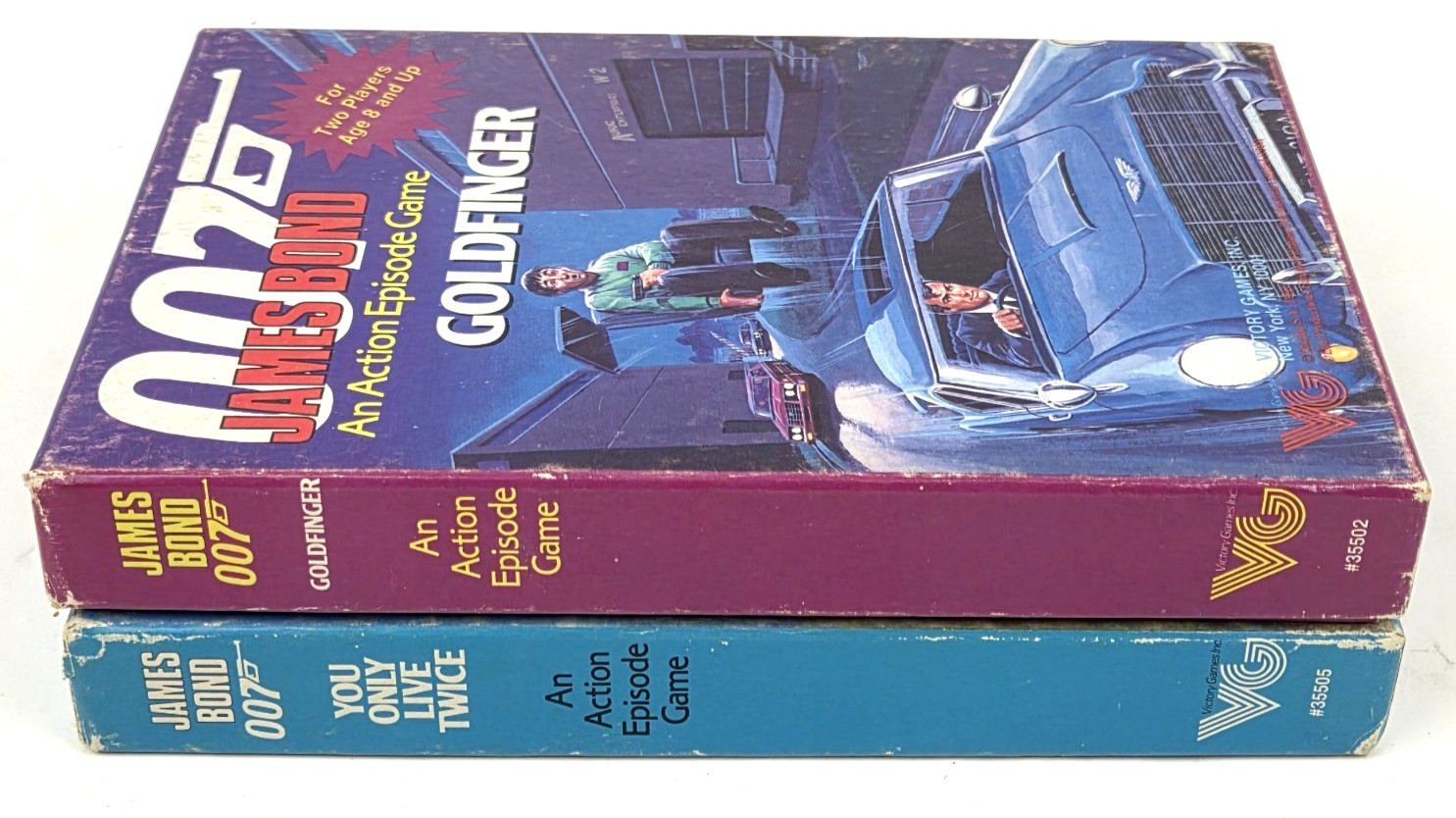 James Bond 007 Goldfinger & You Only Live Twice Action Episode Victory Box Lot 2