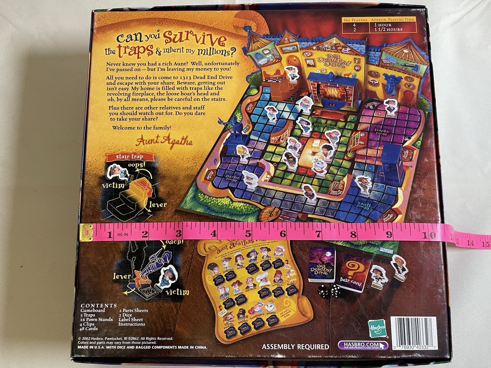 1313 Dead End Drive the Game of Relative Danger 8years & Up Used See Description