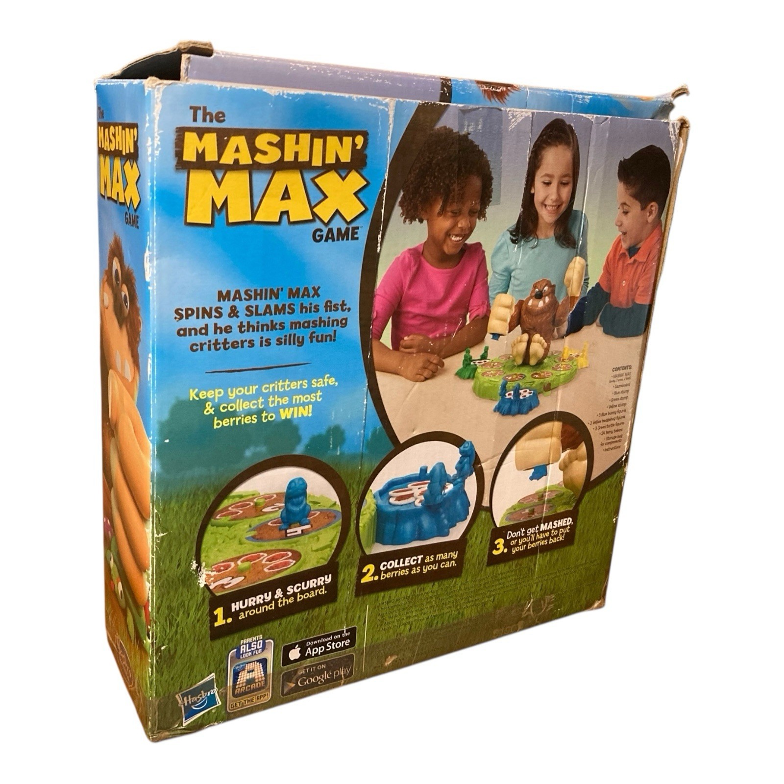 The Mashin Max Game Stash Dash Don’t Get Mashed Hasbro Missing 2 Tokens Tested