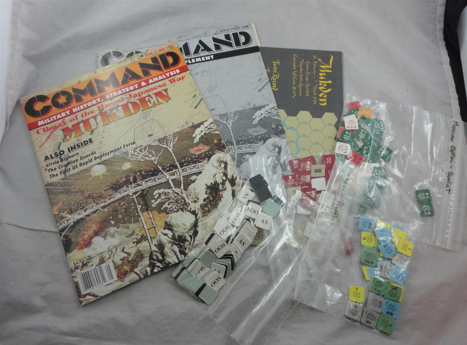 Command Magazine Issue No. 37 w/Mukden: Climax of the Russo-Japanese War Game