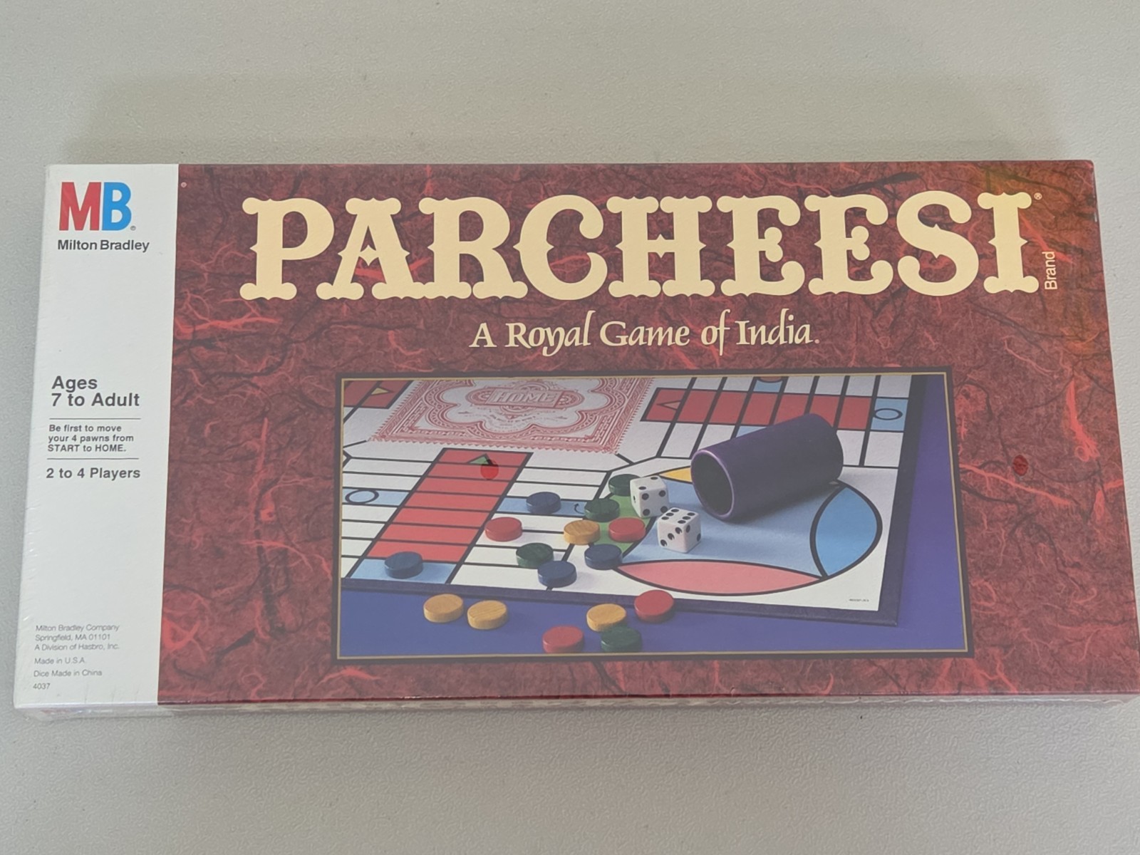 1989 Milton Bradley Parcheesi #4037 New Sealed Board Game Vintage
