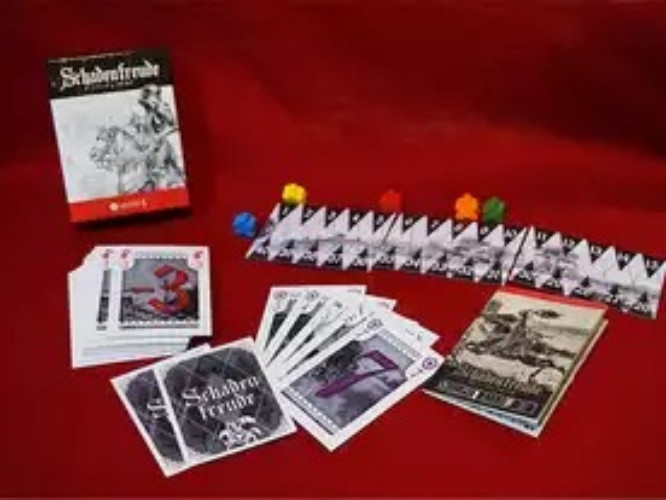 Schadenfreude 3-5 players, 15-20 minutes Trick Taking Card Board Game New Japan