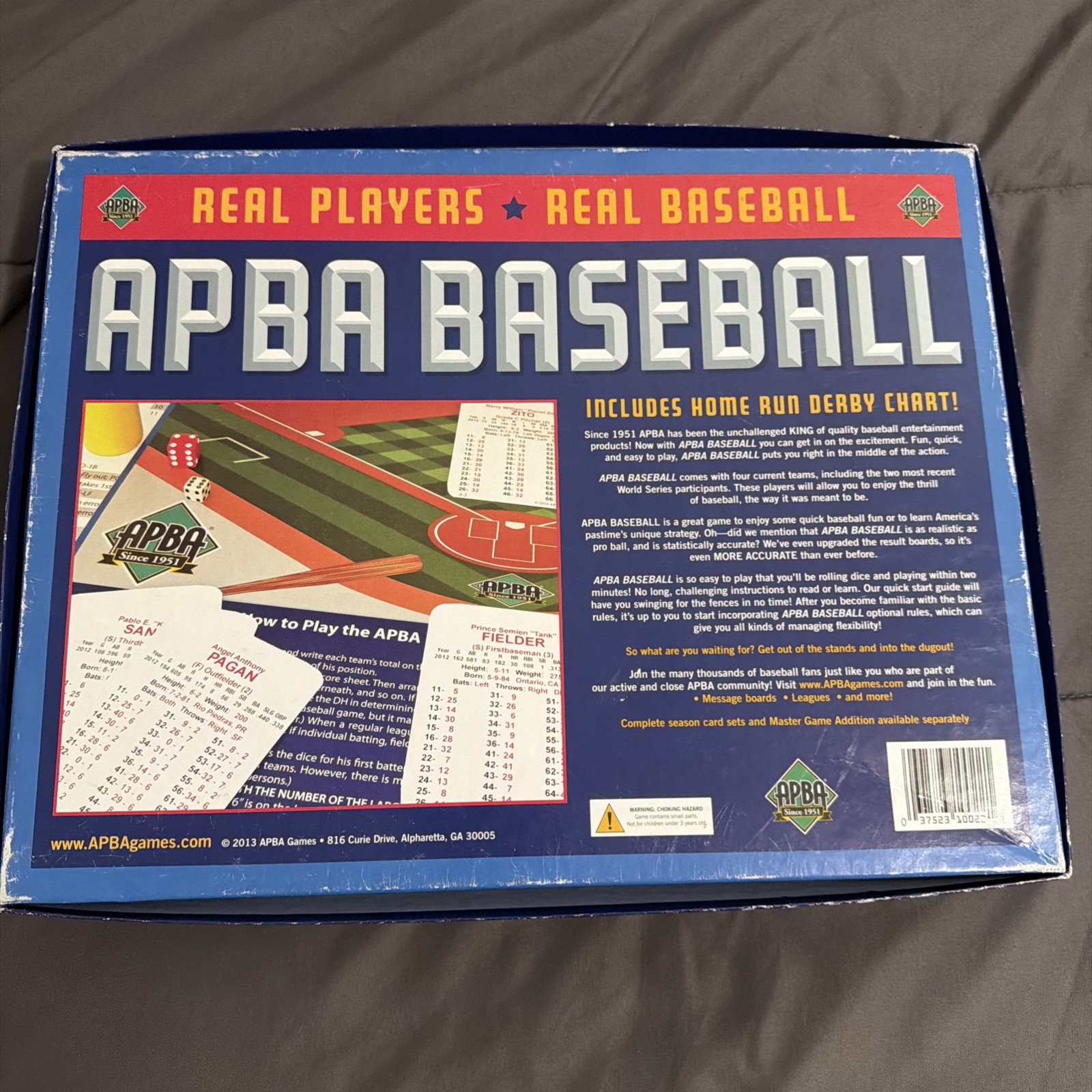 APBA BASEBALL Cards BOARD GAME 2013 With 4 2016 Teams and 2 1953? Teams + More!