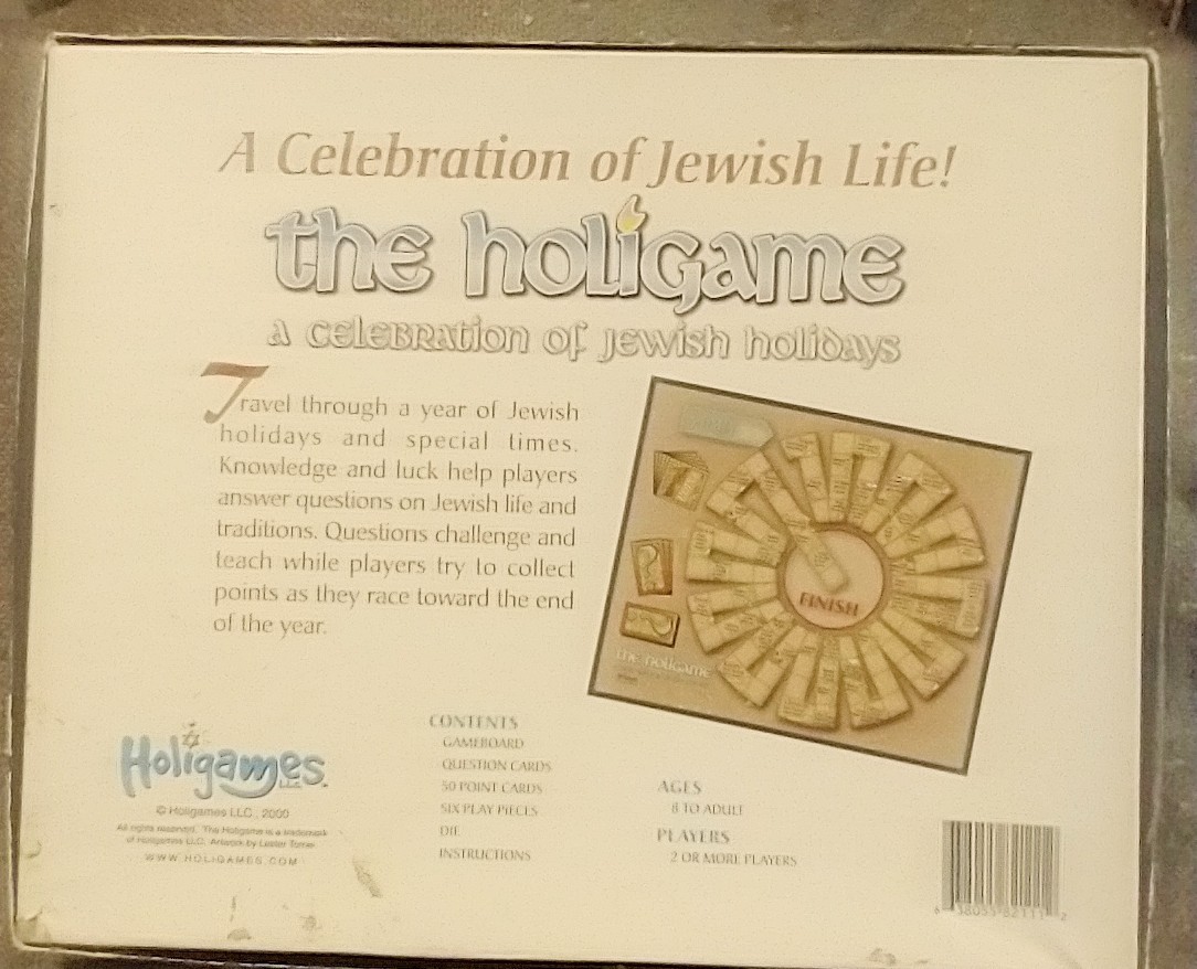 New The Holigame Celebration of Jewish holidays Board Game Kid And Adults