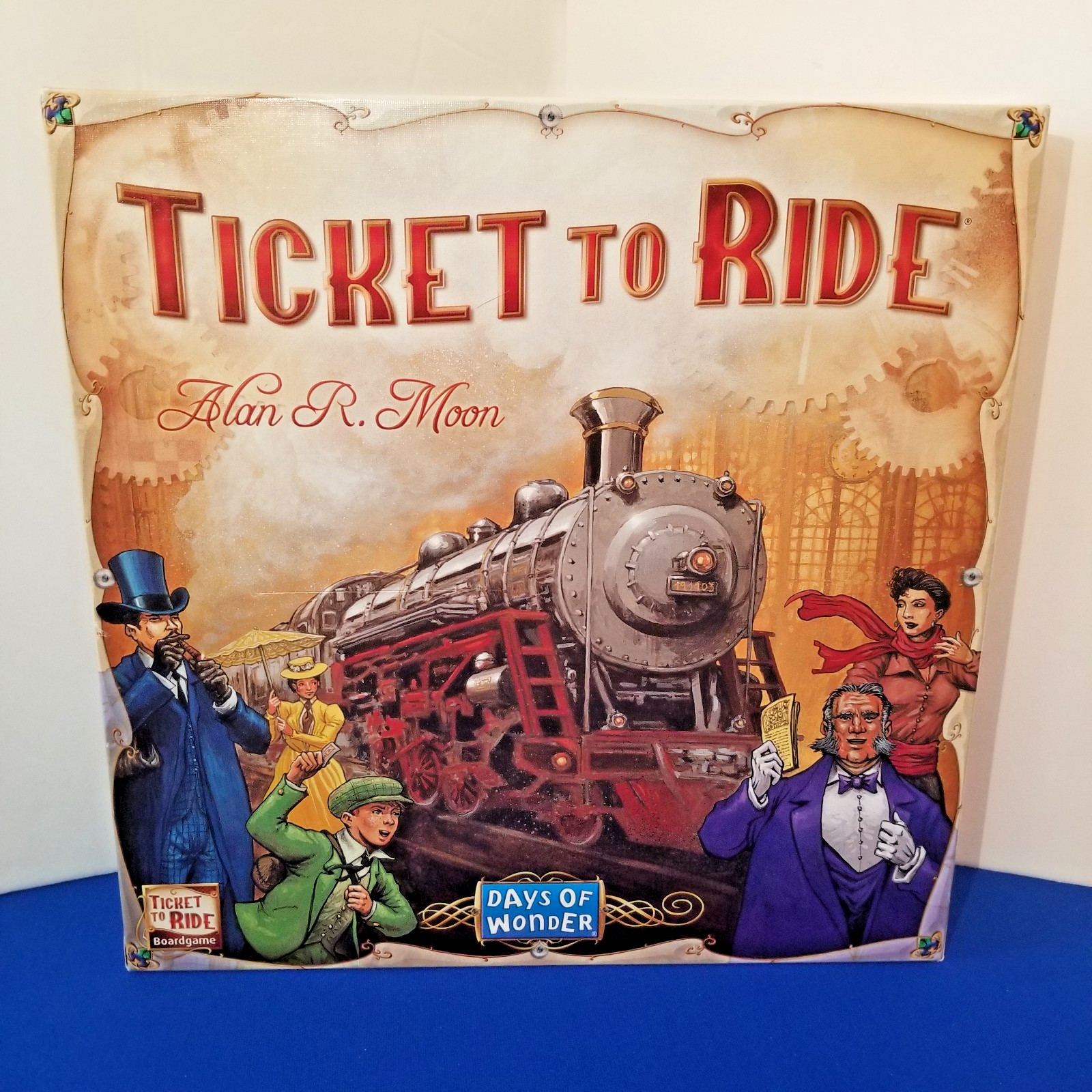 Ticket To Ride American Train Route Board Game Alan R Moon 100% Complete Game