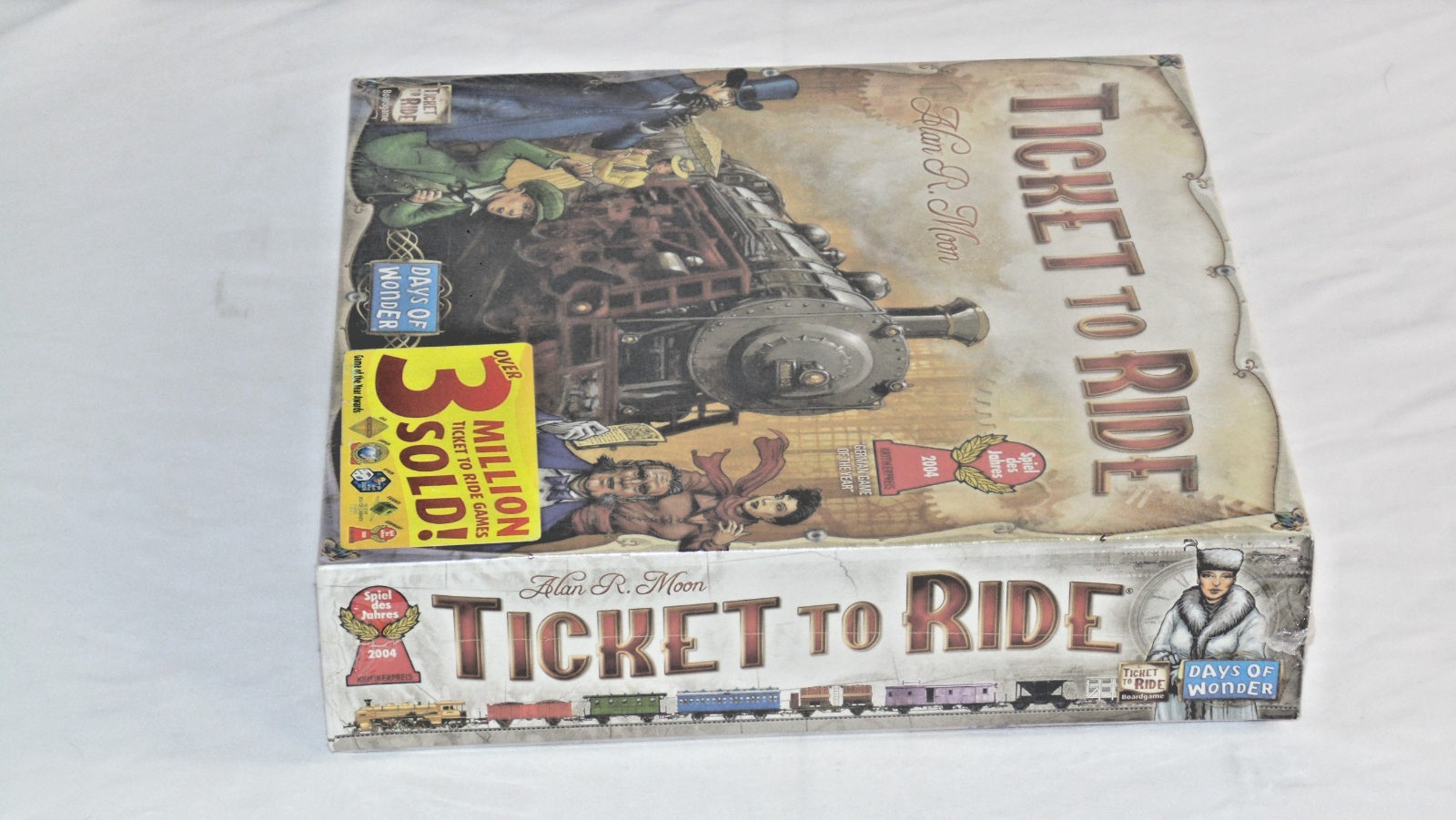 Days of Wonder Ticket To Ride by Alan R. Moon Train Adventure Board Game