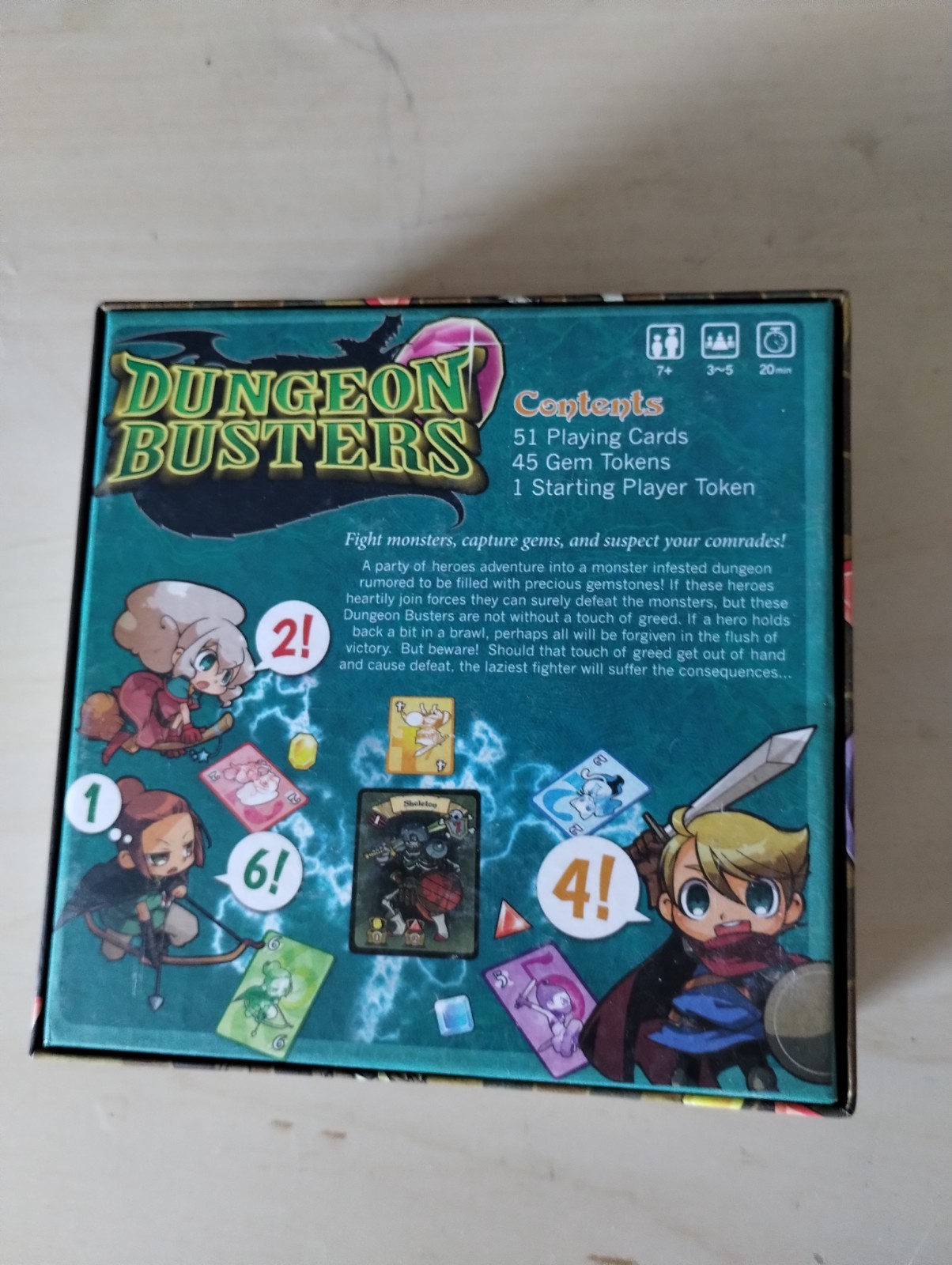 Dungeon Busters Board / Card Game Mayday Games Kickstarter Limited Edition