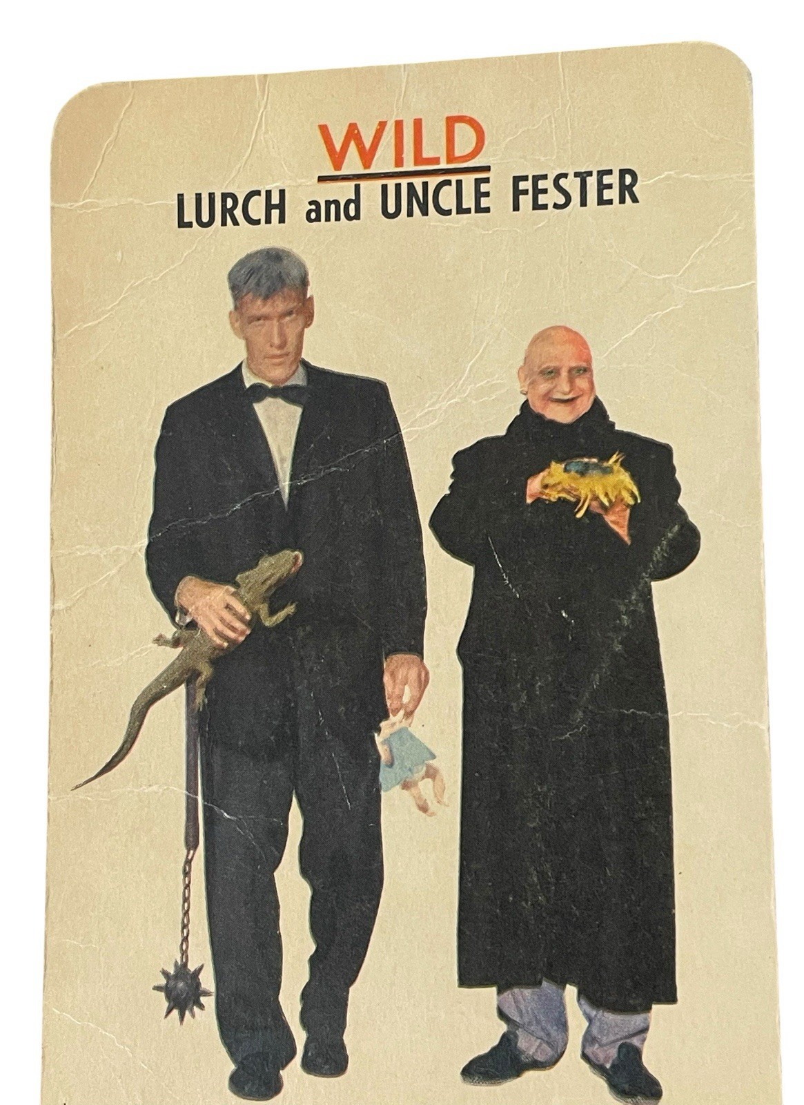 Vintage 1965 Addams Family Card Game M Bradley Complete Instructions Halloween