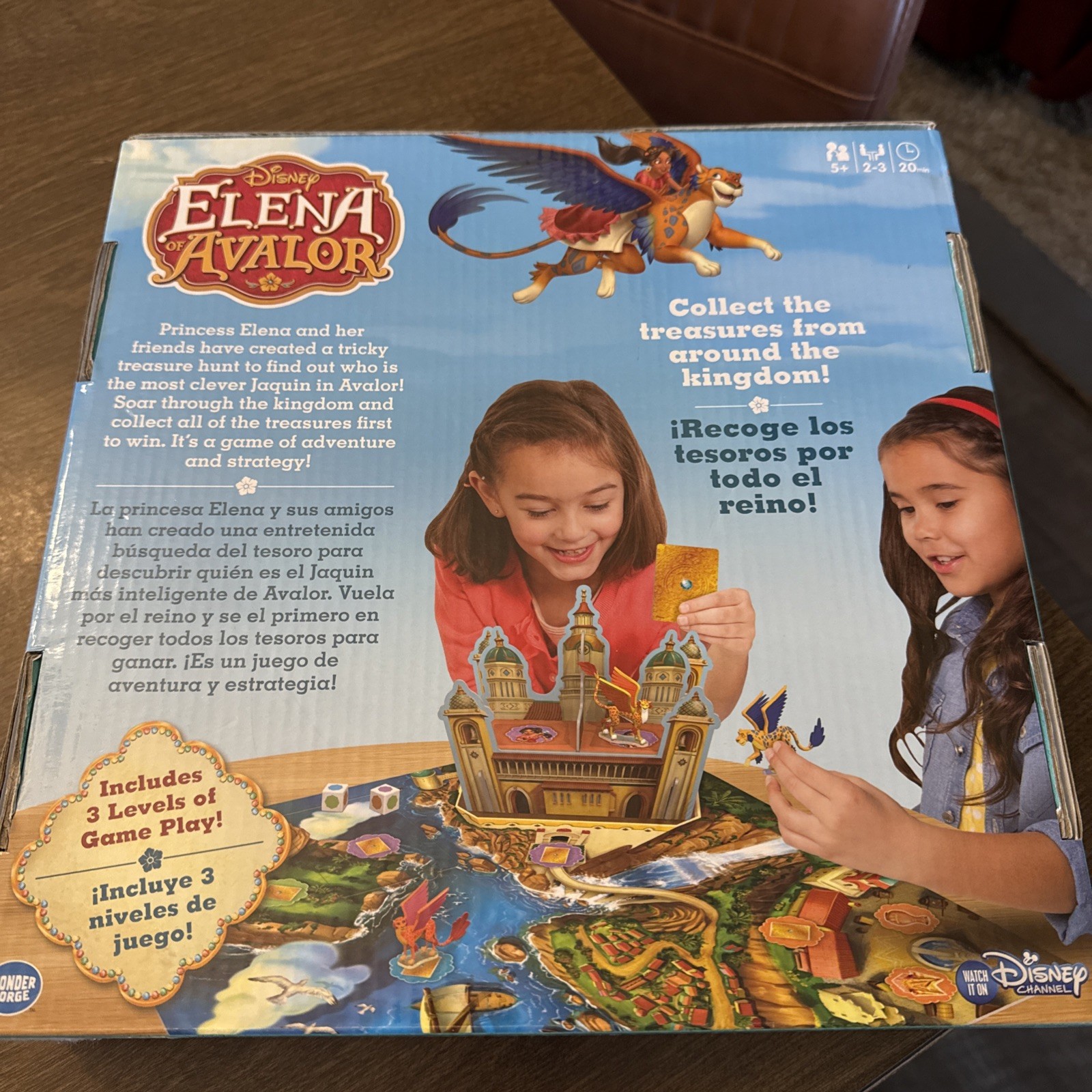 Disney Elena of Avalor Flight Of The Jaquins Board Game New Sealed
