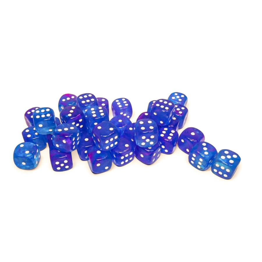Chessex – Nebula 12mm D6 Dice Block – Aura