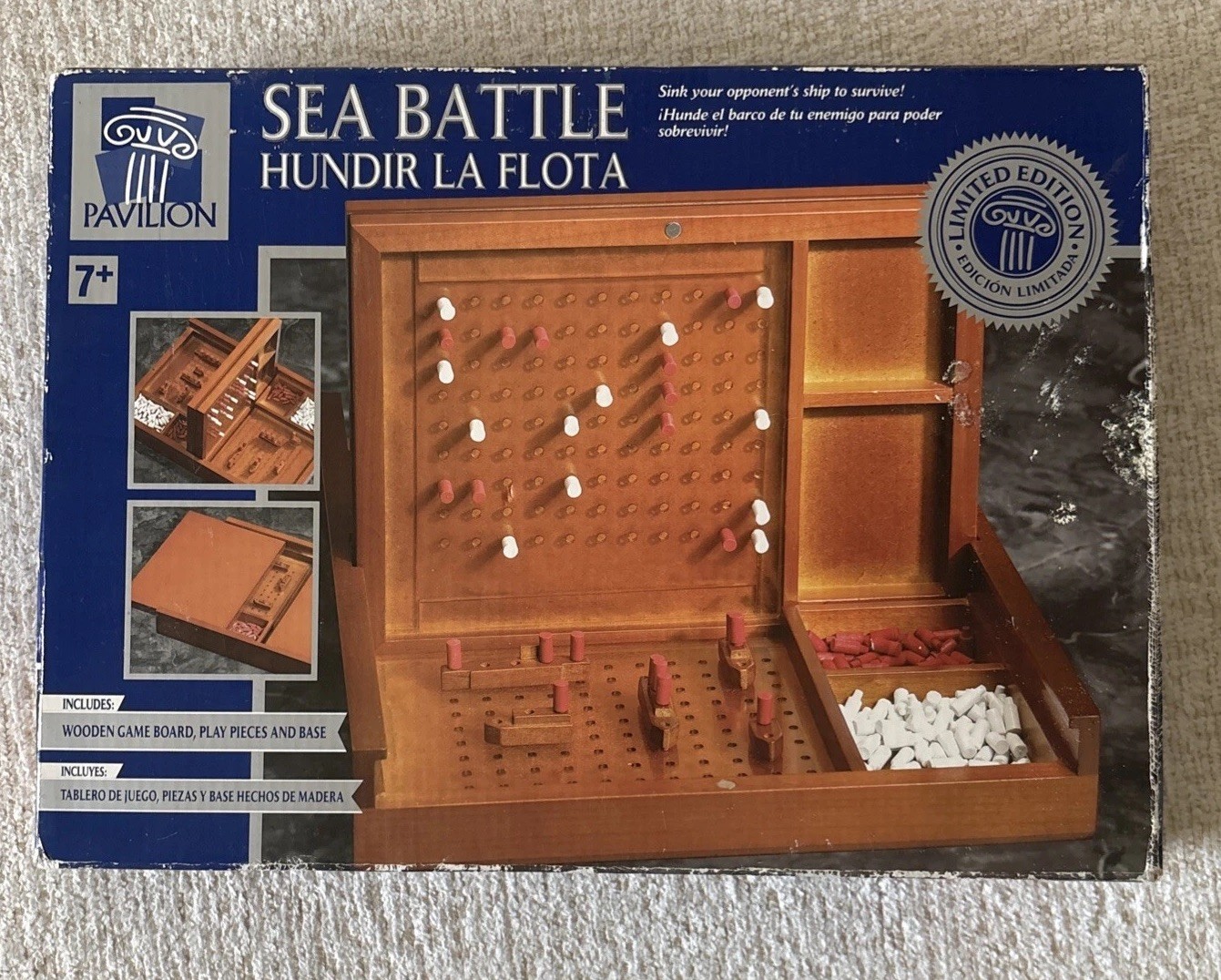 Pavilion Boardgame Sea Battle Limited Edition Game