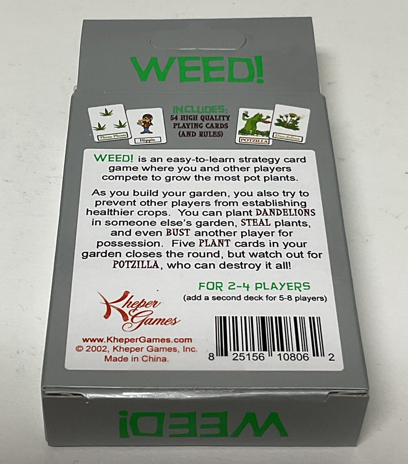 Weed Card Game Adults Only Party Game Fun