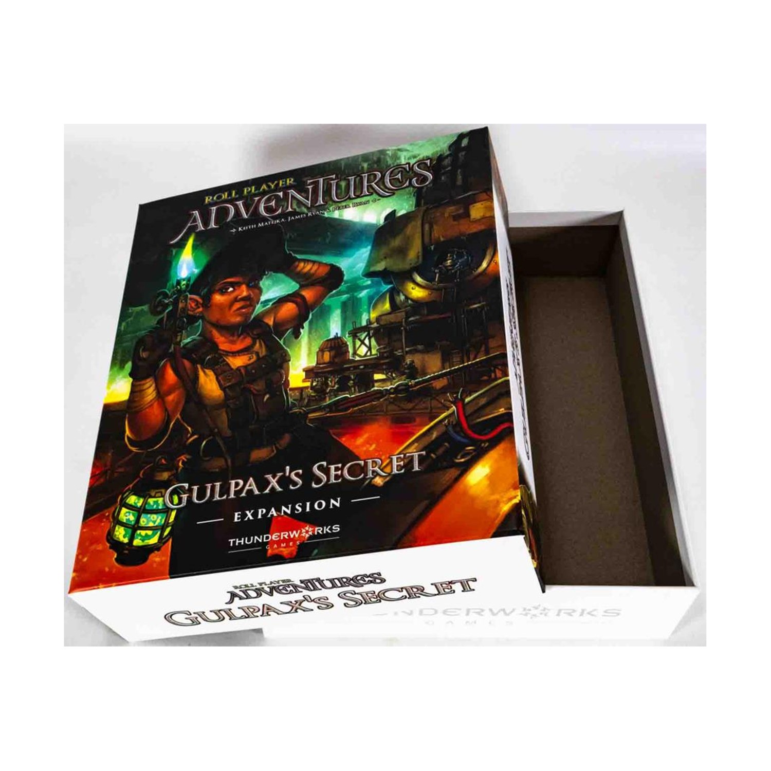 Thunderworks Dice Game Roll Player Adventures – Gulpax’s Secret, Box Only! EX